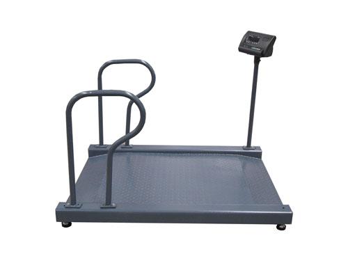 S605型透析体重秤，300kg不锈钢斜坡轮椅秤