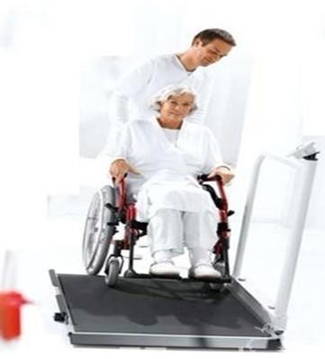 三级乙等医院不锈钢轮椅秤，医用轮椅称