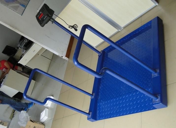 300kg透析體重秤，進口雙扶手透析電子輪椅秤