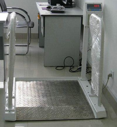 透析电子秤--碳钢透析轮椅体重秤
